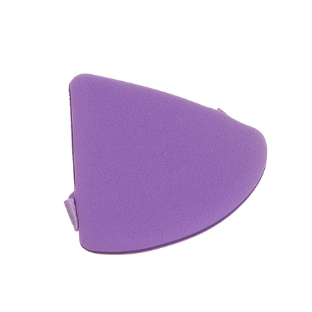 Набор для визажа 5 шт (спонжи 2 шт, кисти 3 шт) тм ЮНИLOOK, ЭВА, ПУ, пластик, нейлон, 3 цвета