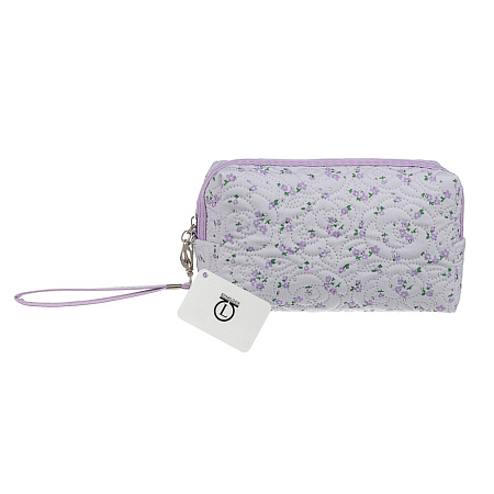 Косметичка прямоугольная тм ЮL Мильфлёр, 100% полиэстер, 18x10x7,5 см,  3 цвета