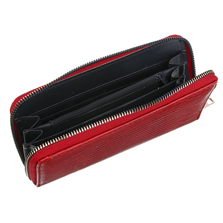 ЮL Версиамо Кошелек женский для карт, купюр и монет на молнии, ПУ, 19х9,5х2см, 3 цвета