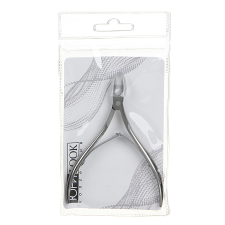 ЮНИLOOK Кусачки маникюрные для кутикулы с двойной пружиной, длина лезвий 8мм, сталь, 9,5см