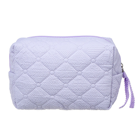 ЮL Косметичка стеганая дутая Килт, 100% ПЭ, 17х12х8см, 2 цвета