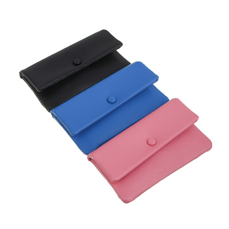 Кошелек женский мягкий для карт, купюр, мелочи на кнопке тм ЮL Softy, ПУ, 18,5х10,5х3см, 3 цвета