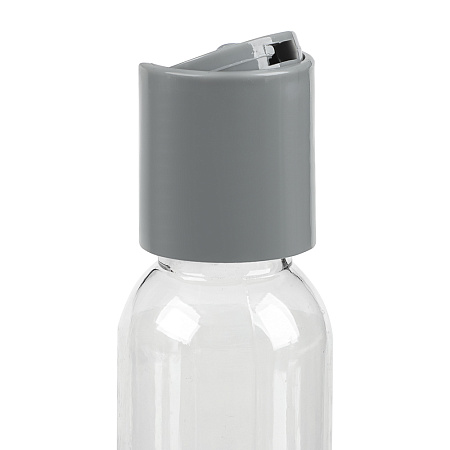 Набор для косметики дорожный 6 предметов (2 шт–50мл,1 шт–30мл, 3 шт–10гр) тм ЮНИLOOK, пластик, 2 цв.