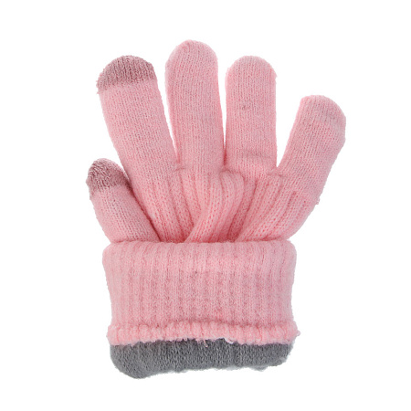 GALANTE Перчатки подростковые контактные с начесом, р.16, 100% полиэстер, цвета в ас-те, ОЗ25-28