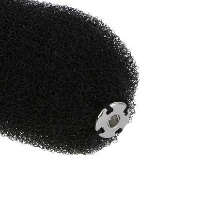 Валик для создания пучка на кнопке, тм ЮНИLOOK, 16-18см, диаметр 4см, нейлон, 3 цвета, #14