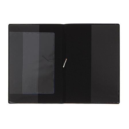 Обложка для паспортатм ЮL с отд.для карт и удерживающей резинкой , ПВХ, 13,7х9,6см, 6 дизайнов, #2