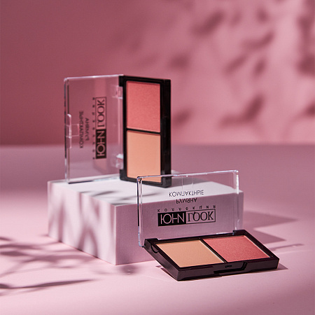 ЮНИLOOK Румяна компактные, 4,6гр, тон 2, РК-19