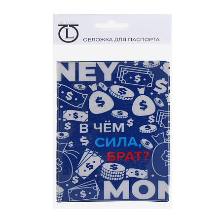 Обложка для паспорта тм ЮL, ПВХ, 13,6х9,5см, 6 дизайнов