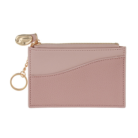 Кардхолдер для карт и купюр на цепочке 4 слота тм ЮL Drop , ПУ, металл, 13,5х9см, 3 цвета, С344-11