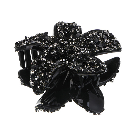 Краб для волос, тм ЮНИLOOK, 8см, пластик, 3 дизайна, #1