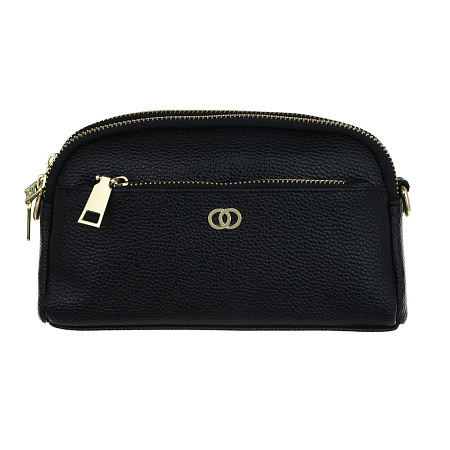 Сумка кроссбоди c 2-мя отделениями на длинном ремне тм ЮL,ПУ, 19х11,5х4,5см, 2 цвета, КЖС24-25