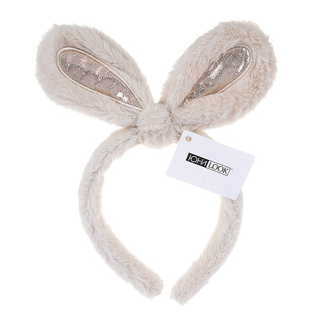 ЮНИLOOK Ободок для волос, 2см, полиэстер, пластик, 3 цвета, ACS-116