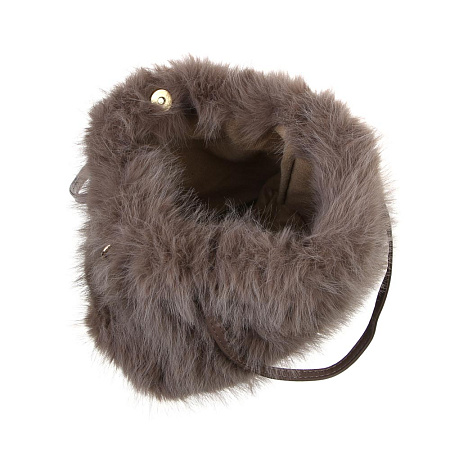 ЮL Фьюри Сумка из искусственного меха с длинным ремнем 29x19 см, полиэстер, 2-3 цвета