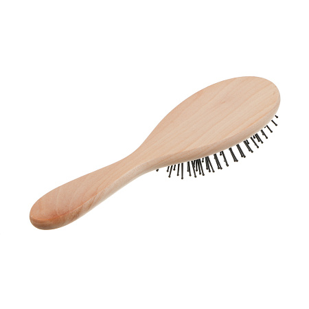 Расческа массажная тм ЮНИLOOK, 22 см, дерево, пластик