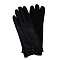 GALANTE Перчатки женские контактные, р.18-20, 100% полиуретан, черные, ОЗ25-10
