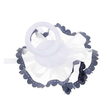 ЮНИLOOK Набор детских резинок для волос 2шт, 7см, полиэстер, 4 дизайна, ШБ23-06