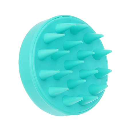 Щетка массажная для головы тм ЮНИLOOK, пластик, d7,7см,4 цвета