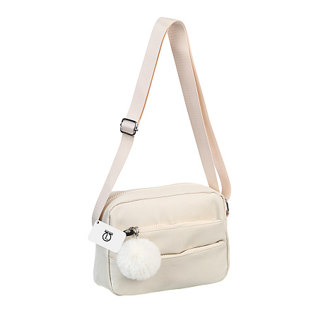 Сумка женская с 4-мя отделениями на длинном ремне тм ЮL Sage, полиэстер, 22,5х15х9,5см, 3 цвета