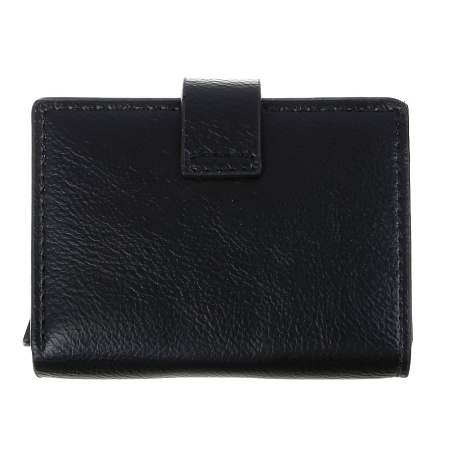 ЮL Лиан Портмоне для купюр и карт с жестким кардхолдером, полиуретан, сплав, 7х9,5х2,4 см, 2 цвета, КЖ24-40