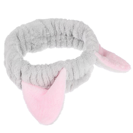 ЮL Повязка для волос косметическая, полиэстер, ширина 6см, полуобхват 20см, р-р 54-56, 1-2 дизайна