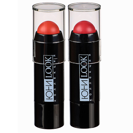 ЮНИLOOK Румяна кремовые в стике, 6,5гр, 2 тона, КР-20
