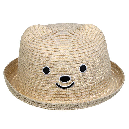 GALANTE Шляпа детская, р.52, 100% целлюлоза, бежевый, ВЛ25-25