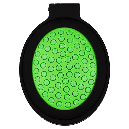 Расческа дорожная тм ЮНИLOOK, с зеркалом пластик, стекло, 6х8см, 4 цвета