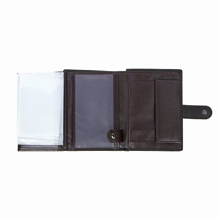 ЮL Портмоне мужское, ПУ, 14х11см, 2 дизайна, ПМ23-07