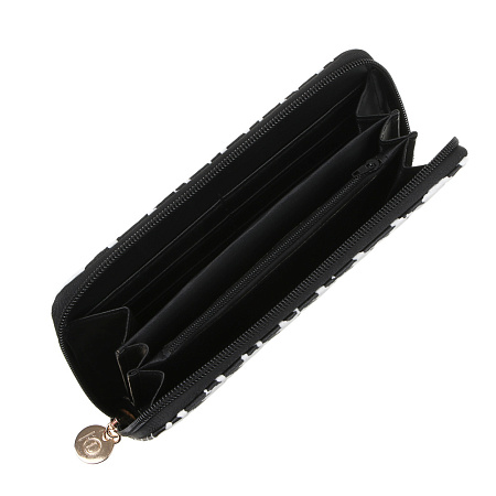 ЮL Кошелек с отд. для карт, купюр, монет, ПУ, 19,5х10см, 2 цвета, КЖ23-15