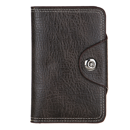 ЮL Портмоне мужское, ПУ, 14,5х9,5см, 2 цвета, ПМ23-02