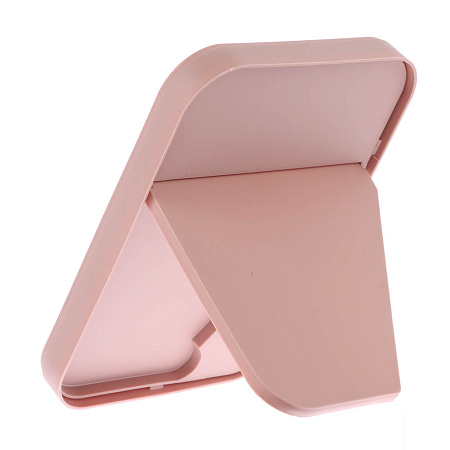 Зеркало настольное тм ЮНИLOOK пластик, стекло, 13х18см, 4 цвета, ЗН19-1