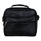 Сумка ЮL Драйв мужская на длинном ремне, 4 отделения, нат.кожа, ПУ, 22х18х8,5см, черный, КЖ24-71