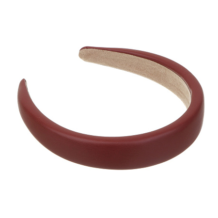 ЮНИLOOK Ободок для волос, 3см, PU, пластик, 5 цветов, ACS-23