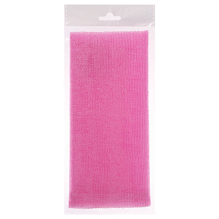 ЮL Мочалка пилинг японская средней жесткости, нейлон, акрил, 30х90см, 4 цвета