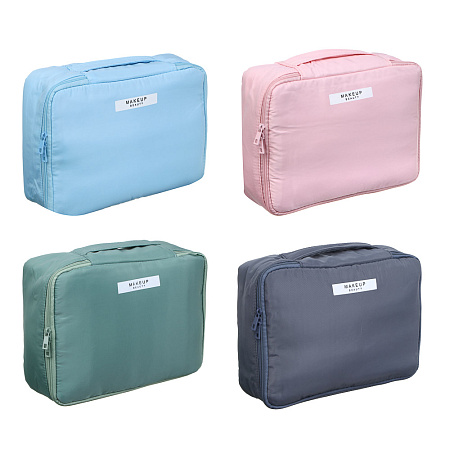 ЮL Несессер со съемной косметичкой и отделением для кистей, 100% полиэстер, 23х16х8 см, 4 цвета
