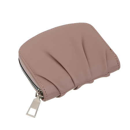 Кошелек для карт и купюр на молнии тм ЮL Miracle, ПУ, металл, 10,5х8,5х2см, 3 цвета, С508-1