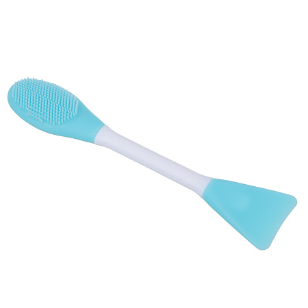 ЮНИLOOK Щеточка для умывания с лопаткой, ТПР, пластик PP, 16,5см, 2 модели, 3 цвета, ВЗ24-69