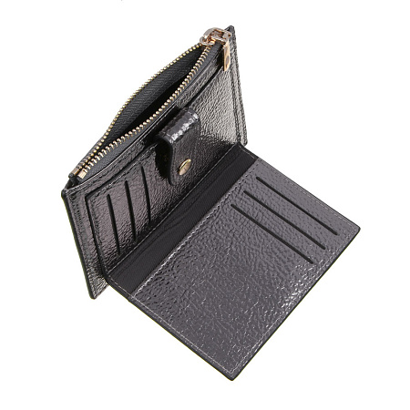 ЮL Айслин Кошелек для карт, купюр и монет, полиуретан, 13,5х9,5 см, 3 цвета, КЖ24-01