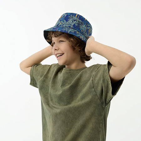 GALANTE Панама подростковая, р.56, 100% полиэстер, пальмы, ВЛ25-07, #5