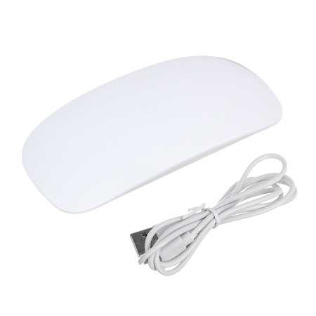 Лампа-мини UV/LED тм ЮL с USB проводом, 13,1х6,7х1,9см, 6W, пластик, белая
