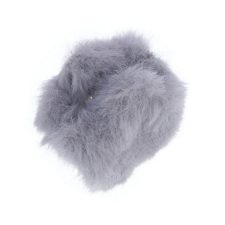 Краб для волос, тм ЮНИLOOK, 4,5см, полистирол, иск. мех, 6 цветов, #8