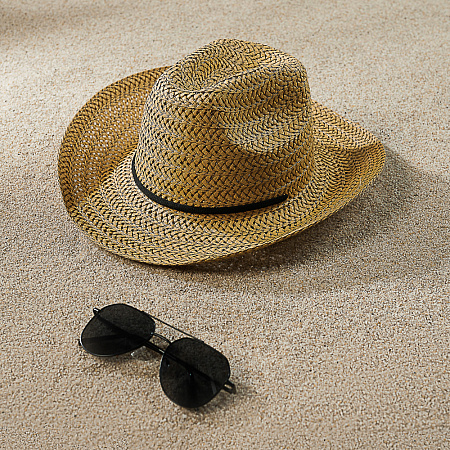 GALANTE Шляпа ковбойка р-р 58, 100% целлюлоза, 3 цвета