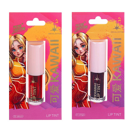 ЮНИLOOK Шайн Блеск-тинт для губ, 4,5 мл, 2 тона