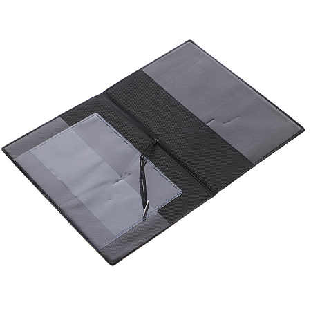 Обложка для паспортатм ЮL с отд.для карт и удерживающей резинкой , ПВХ, 13,7х9,6см, 6 дизайнов, #2