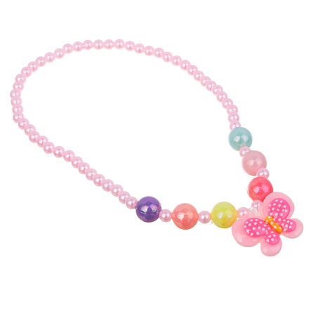 BY Русские супергерои Набор детской бижутерии в рюкзаке 19х14х5см: бусы, браслет, расческа, 3 диз.