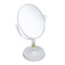 ЮНИLOOK Беатрис Зеркало настольное с декором, пластик, стекло, высота 29см, 17х14см, 2 цвета