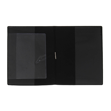 Обложка для паспорта тм ЮL с отд.для карт и удерживающей резинкой, ПВХ, 13,7х9,6см, 6 дизайнов, #3