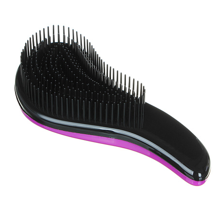 Расческа массажная тм ЮНИLOOK, Проф, пластик, 14,5x6см, 6 цветов