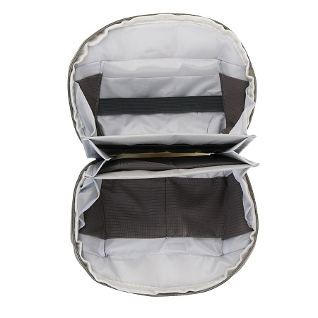 Косметичка дорожная с ручкой тм ЮL, 23х17 см, полиэстер, ПУ, 2 цвета