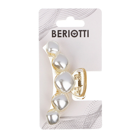 BERIOTTI Краб для волос, пластик, 7см, 2 дизайна